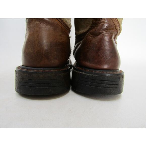 Ariat Mens Size 6 D Brown Suede Leather Buckaroo Cowboy Western Boots main image 10